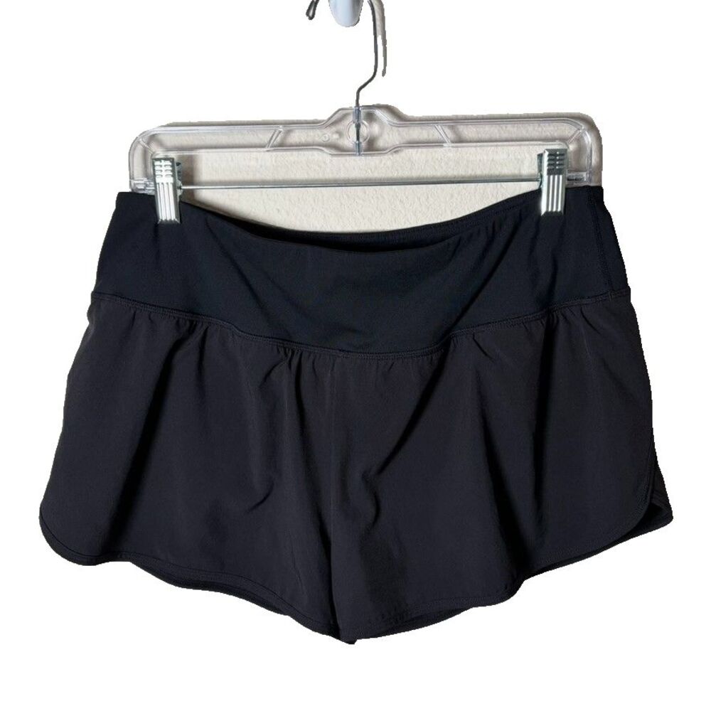 Zyia Active Shorts Women's XL Black Lined Athletic Active Solid Pull On